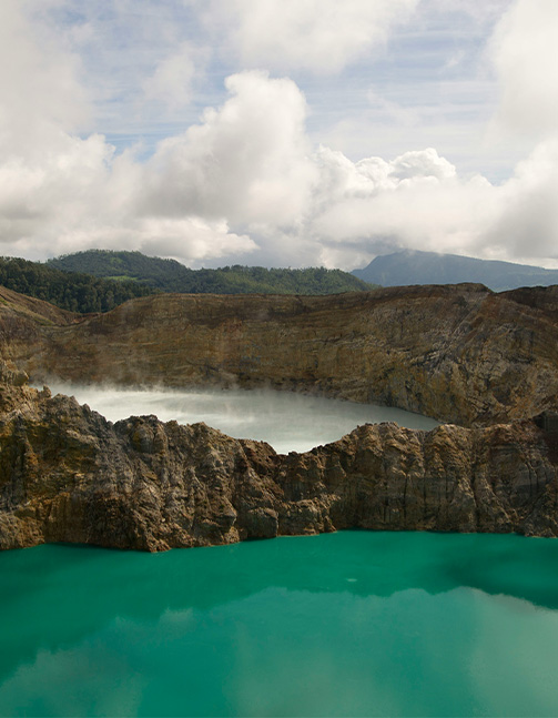 Kelimuti crater lakes