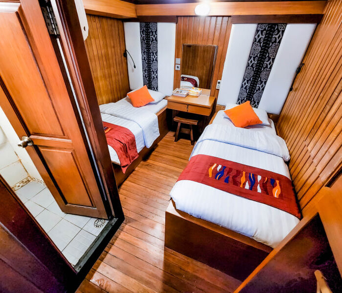 sea safari 6 upper deck twin bed