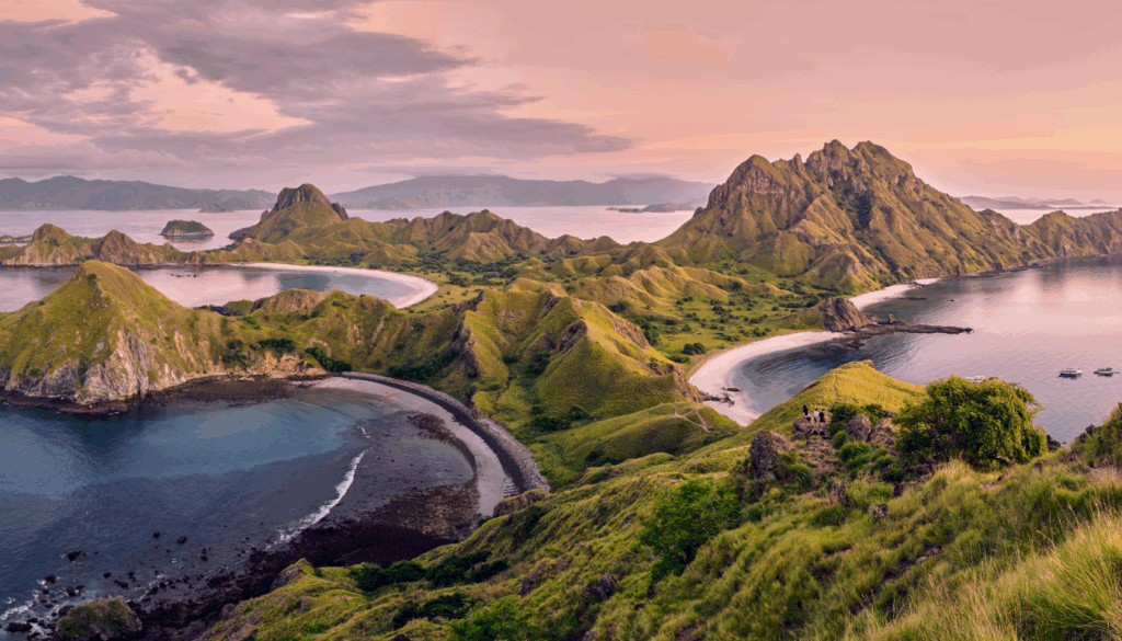 boating trip in indonesia